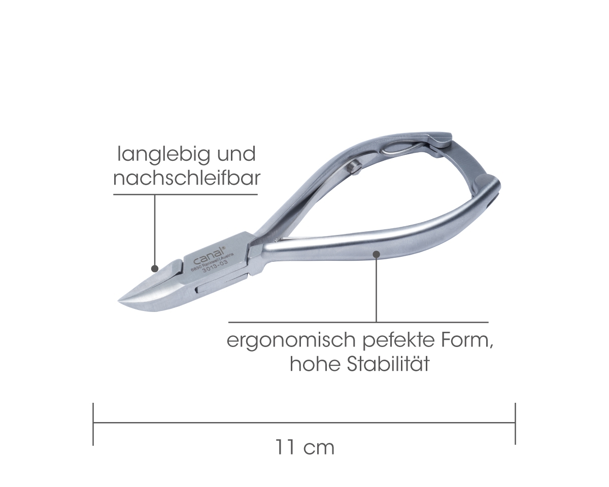 Tronchese unghie INOX, 11 cm