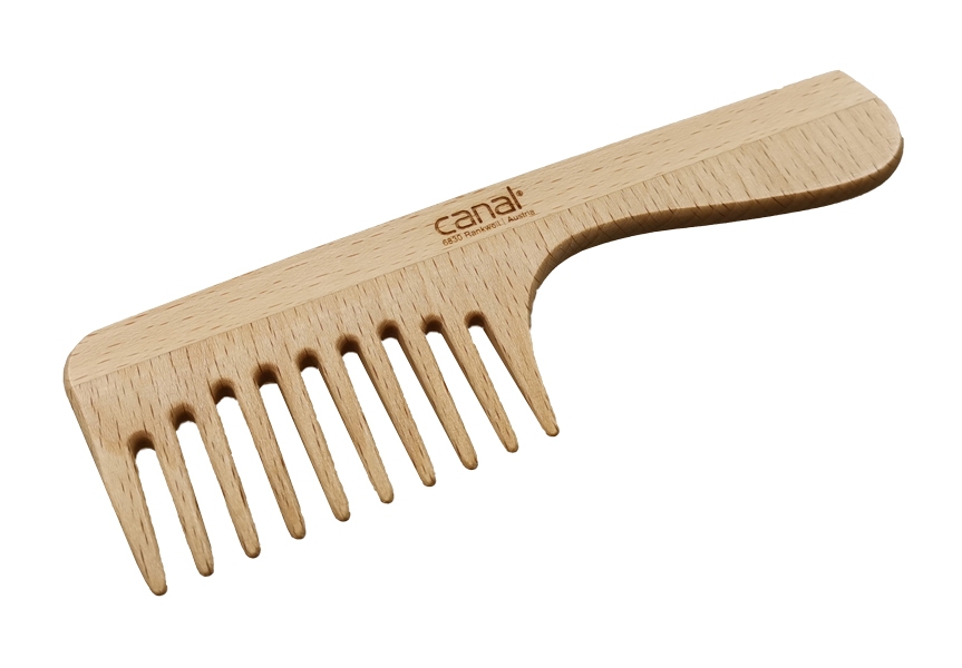 beech wooden comb, 18 cm