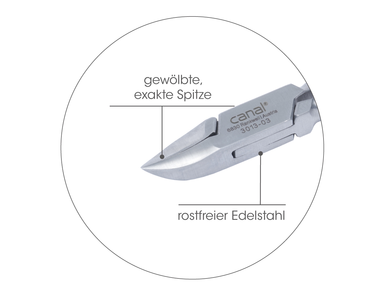 Tronchese unghie INOX, 11 cm