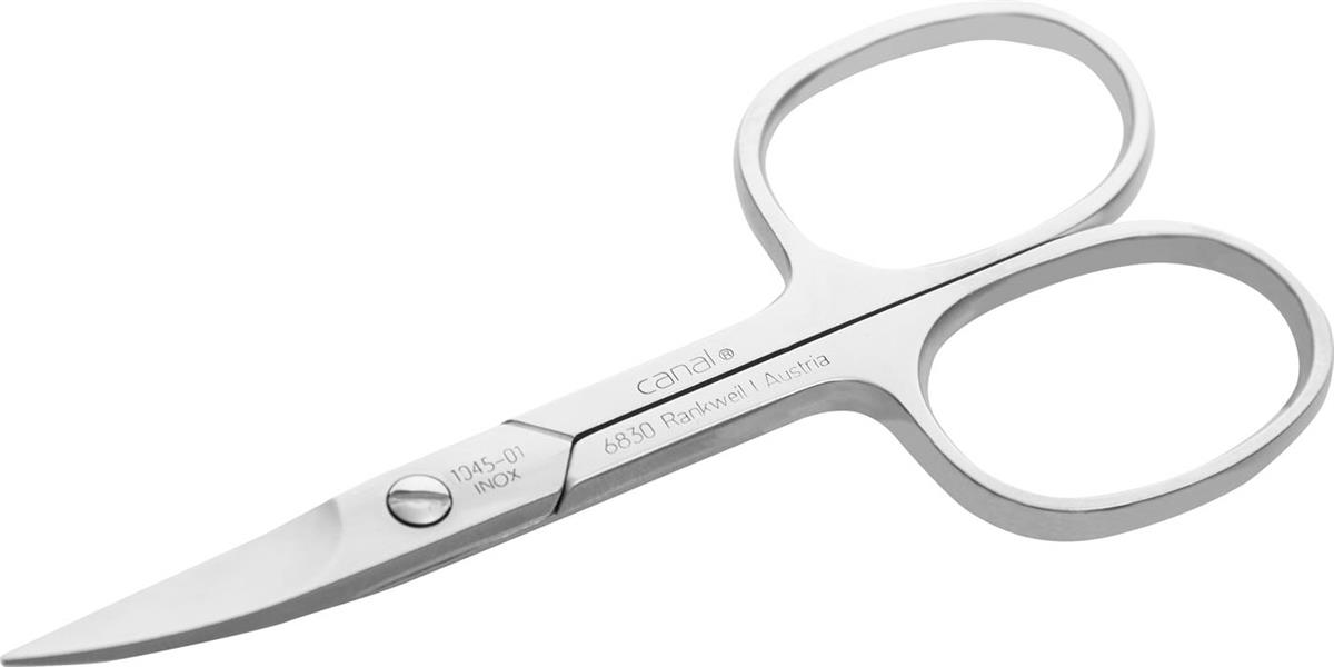 nail scissors curved stainless