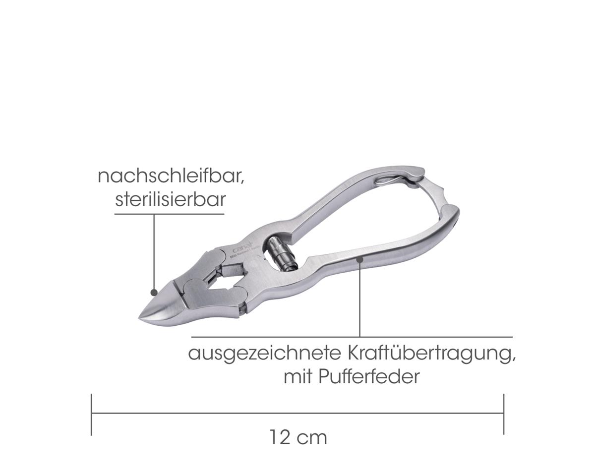 Übersetzungszange rostfrei, 12 cm