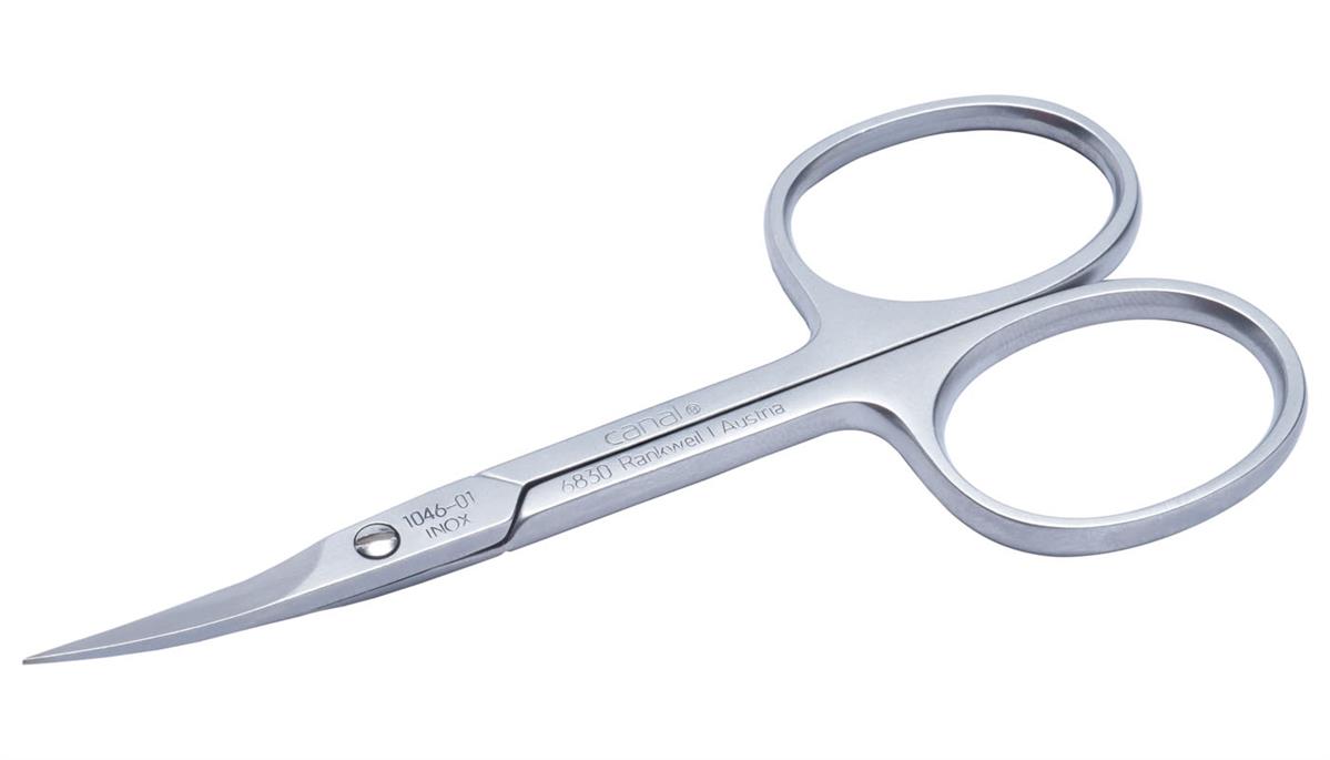 nail and cuticle scissors curved stainless