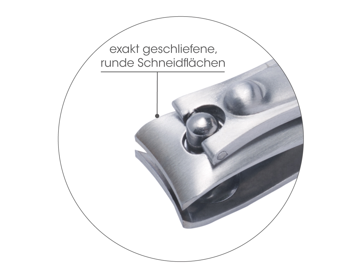 Design-Nagelknipser, rostfrei