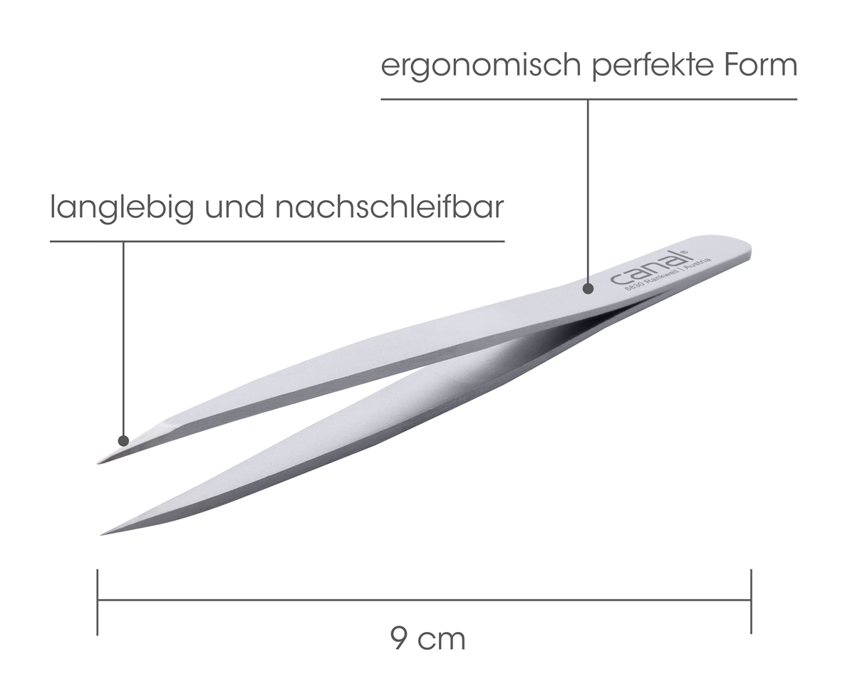 pointed tip tweezers, stainless