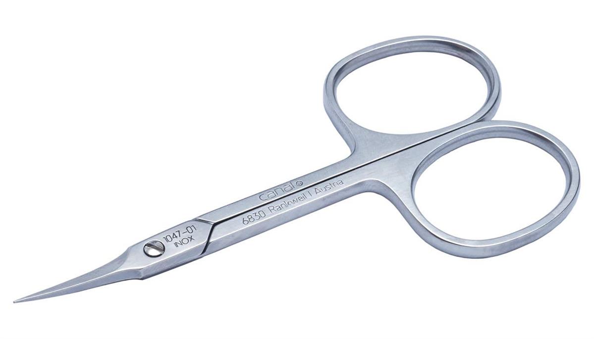 cuticle scissors curved stainless