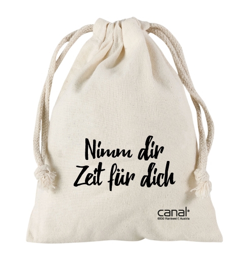 Geschenk-Beutel "Nimm dir Zeit", 10 x 14 cm